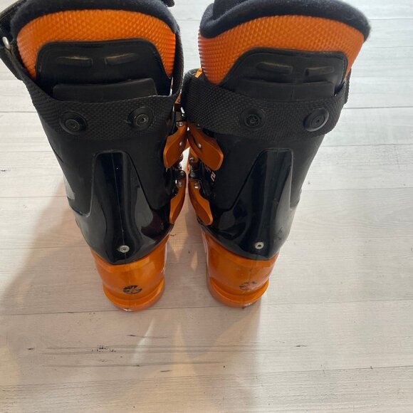 Rossignol radical‎ orange ski boots mens size 7 - Picture 6 of 9